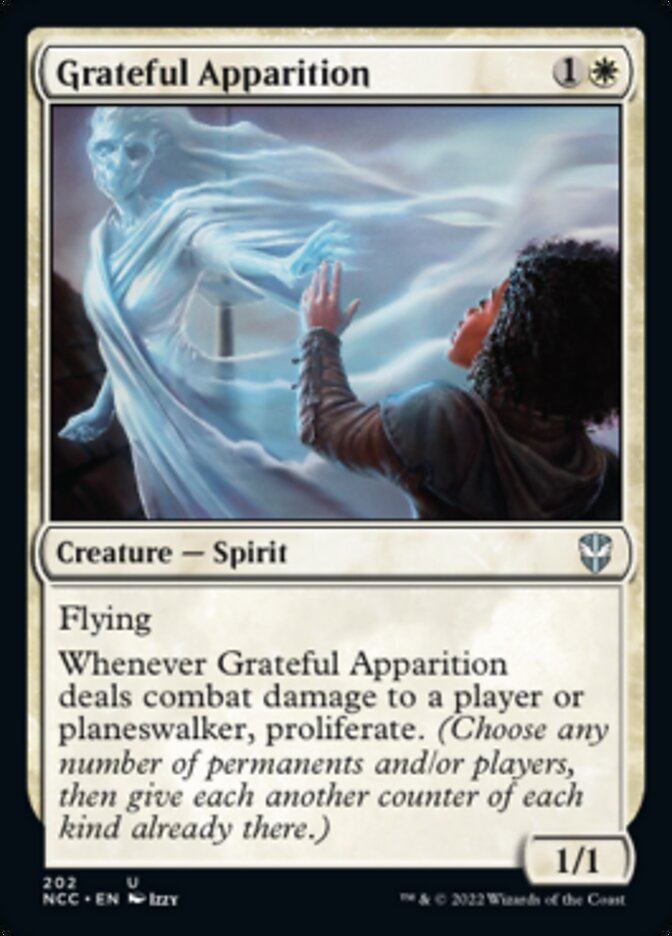 Grateful Apparition [Streets of New Capenna Commander] | Cracking-Singles