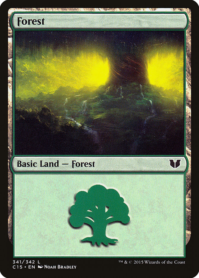 Forest (341) [Commander 2015] | Cracking-Singles