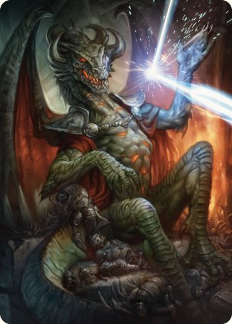 Deflecting Swat Art Card [Commander Masters Art Series] | Cracking-Singles