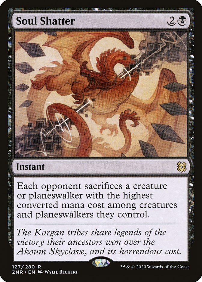 Soul Shatter [Zendikar Rising] | Cracking-Singles
