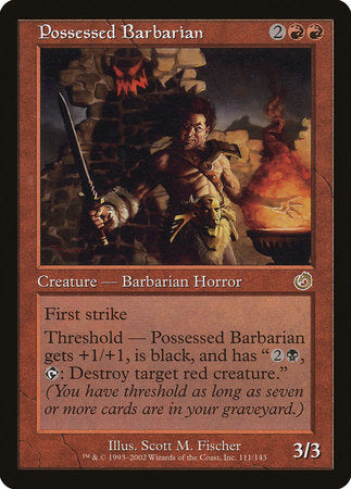 Possessed Barbarian [Torment] | Cracking-Singles