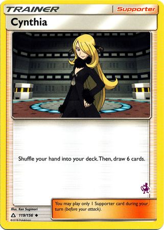 Cynthia (119/156) (Mewtwo Deck) [Battle Academy 2020] | Cracking-Singles