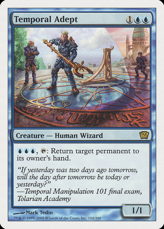 Temporal Adept [Ninth Edition] | Cracking-Singles