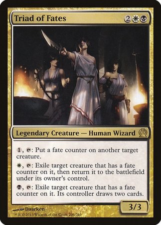 Triad of Fates [Theros] | Cracking-Singles