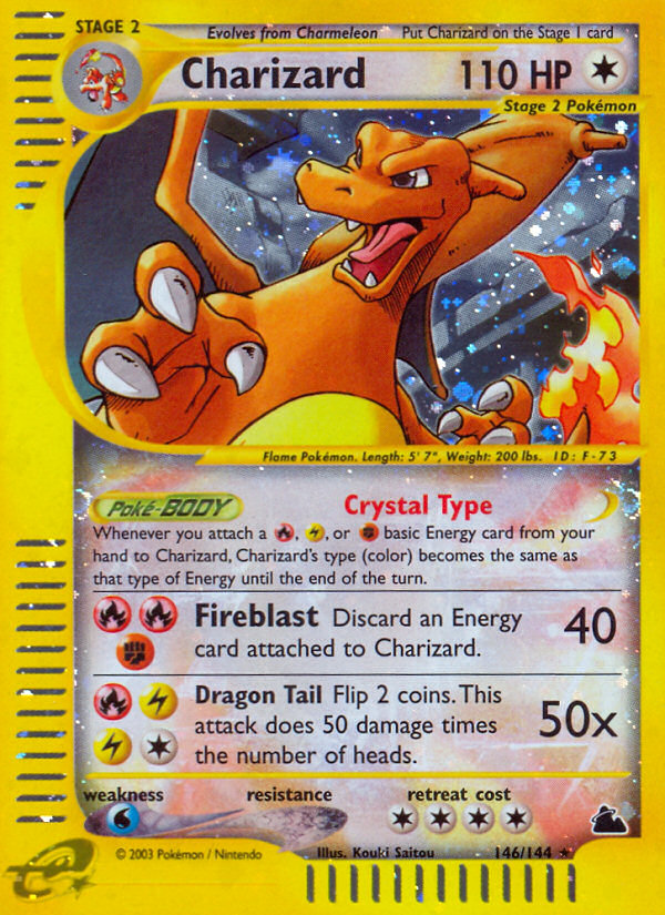 Charizard (146/144) [Skyridge] | Cracking-Singles