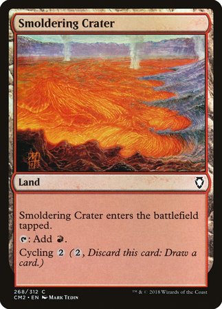 Smoldering Crater [Commander Anthology Volume II] | Cracking-Singles