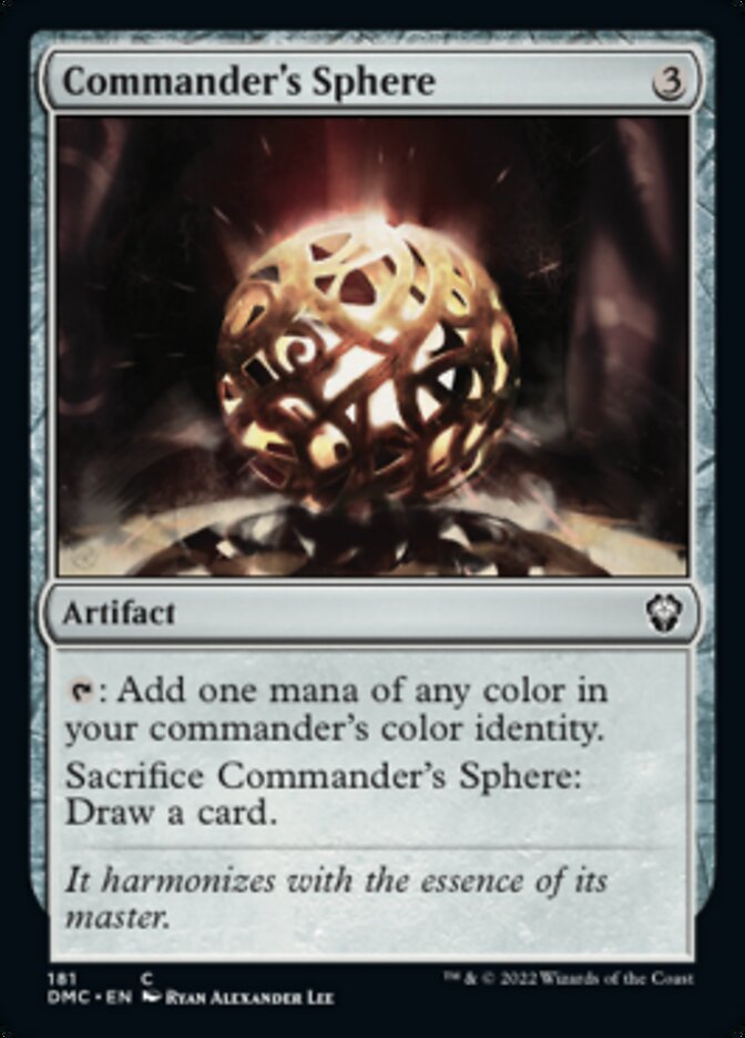 Commander's Sphere [Dominaria United Commander] | Cracking-Singles