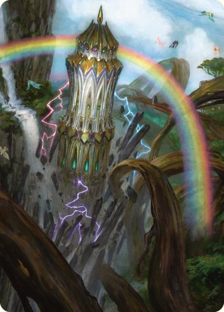 Command Tower Art Card [Commander Masters Art Series] | Cracking-Singles