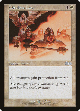 Absolute Law [Urza's Saga] | Cracking-Singles