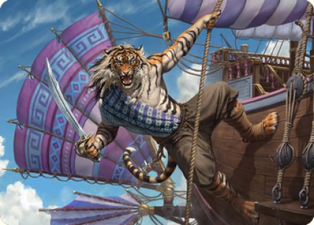 Jedit Ojanen, Mercenary Art Card [Dominaria United Art Series] | Cracking-Singles