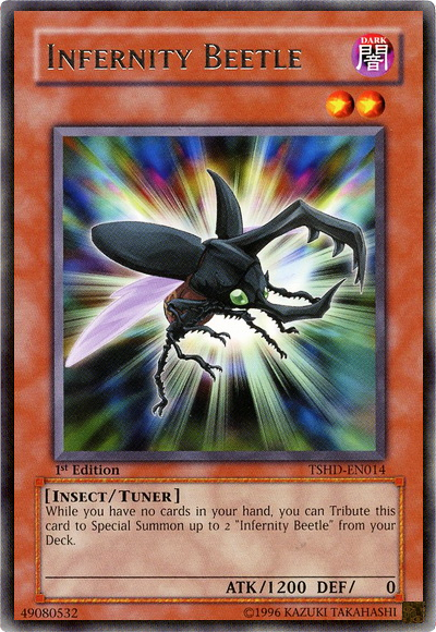 Infernity Beetle [TSHD-EN014] Rare | Cracking-Singles