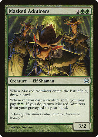 Masked Admirers [Modern Masters] | Cracking-Singles