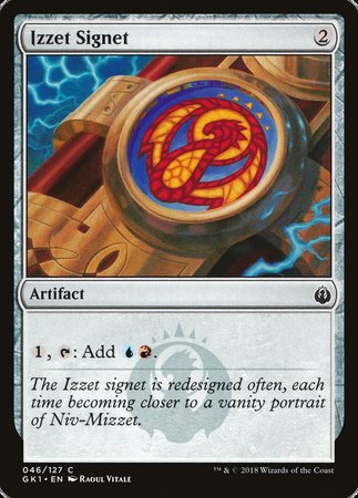 Izzet Signet [GRN Guild Kit] | Cracking-Singles