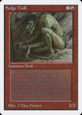 Sedge Troll [Unlimited Edition] | Cracking-Singles