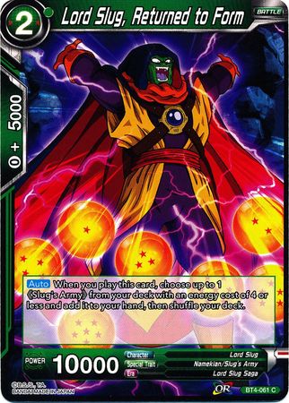 Lord Slug, Returned to Form [BT4-061] | Cracking-Singles