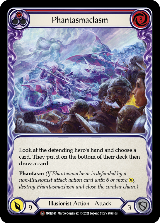 Phantasmaclasm (Rainbow Foil) [U-MON091-RF] Unlimited Rainbow Foil | Cracking-Singles