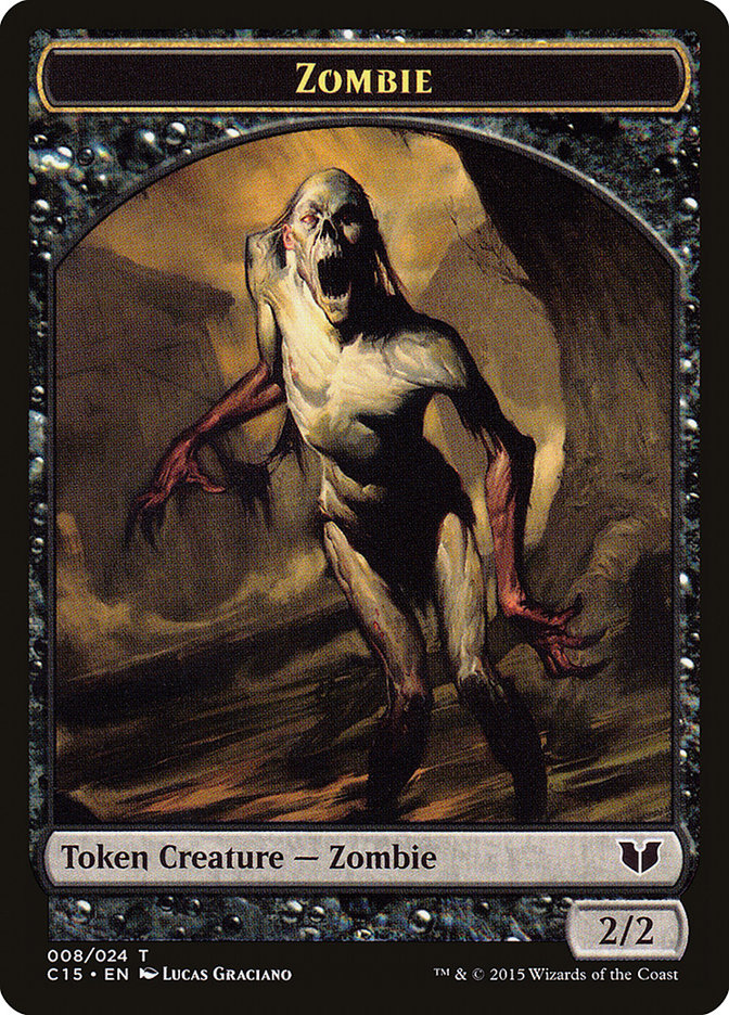 Zombie Token [Commander 2015 Tokens] | Cracking-Singles
