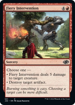 Fiery Intervention [Jumpstart 2022] | Cracking-Singles
