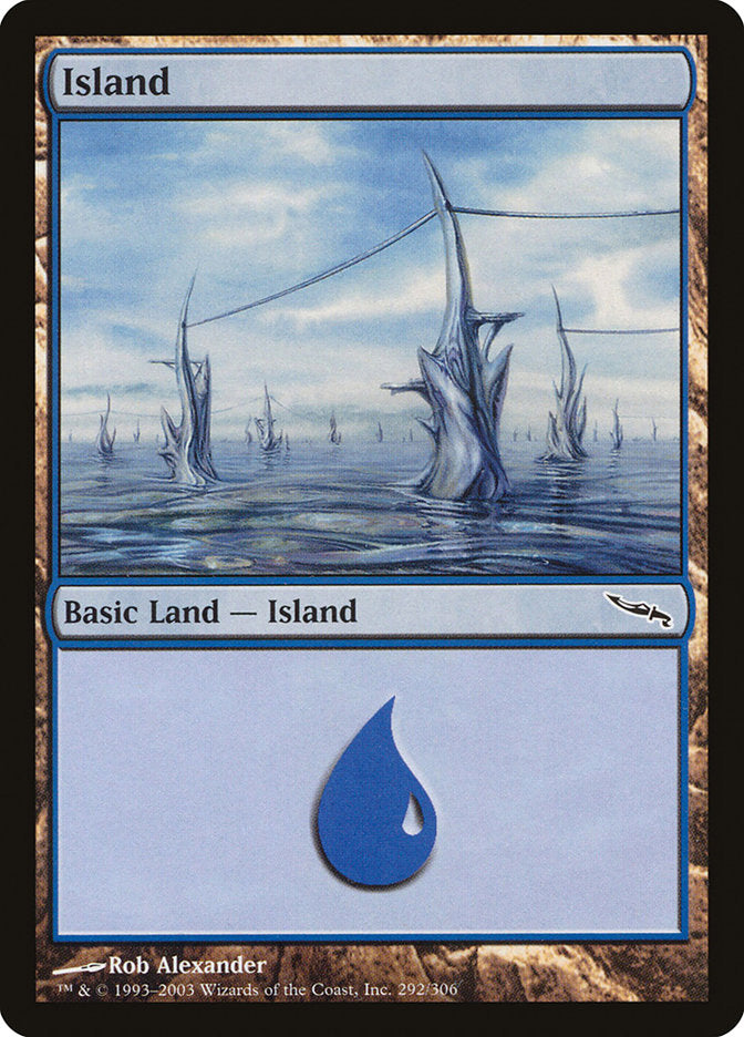 Island (292) [Mirrodin] | Cracking-Singles