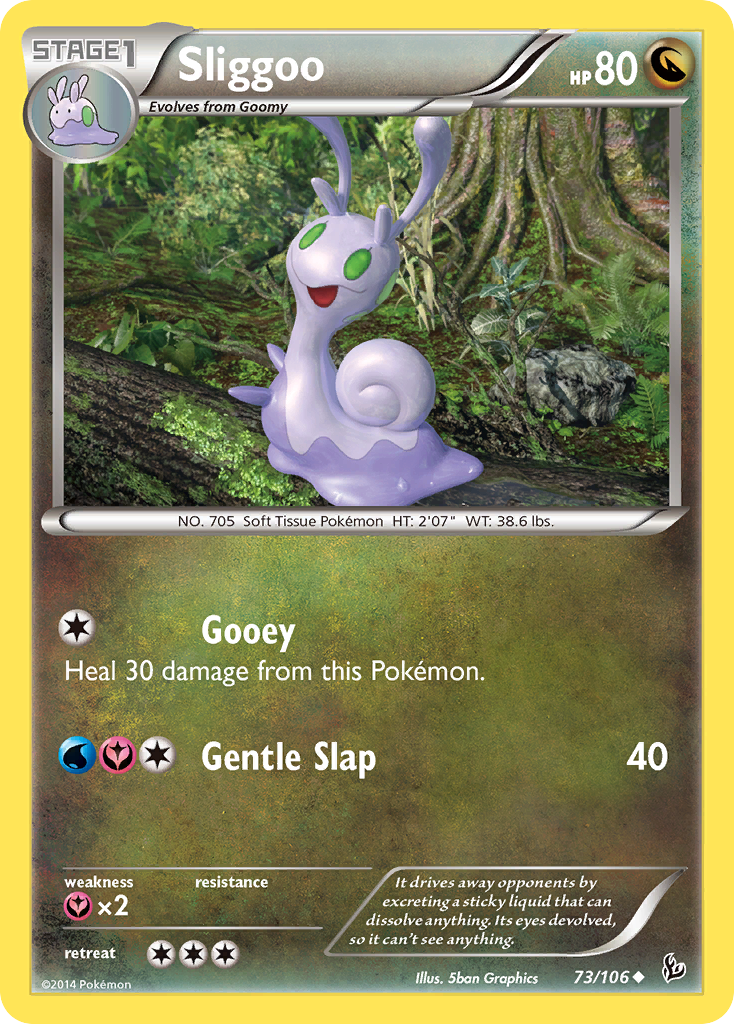 Sliggoo (73/106) [XY: Flashfire] | Cracking-Singles