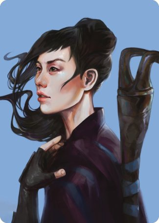 Yuriko, the Tiger's Shadow Art Card [Commander Masters Art Series] | Cracking-Singles