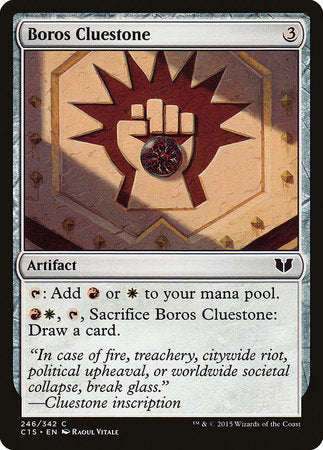 Boros Cluestone [Commander 2015] | Cracking-Singles