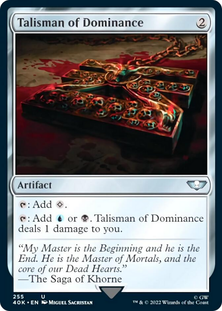 Talisman of Dominance (Surge Foil) [Universes Beyond: Warhammer 40,000] | Cracking-Singles