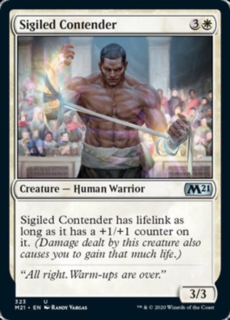 Sigiled Contender [Core Set 2021] | Cracking-Singles