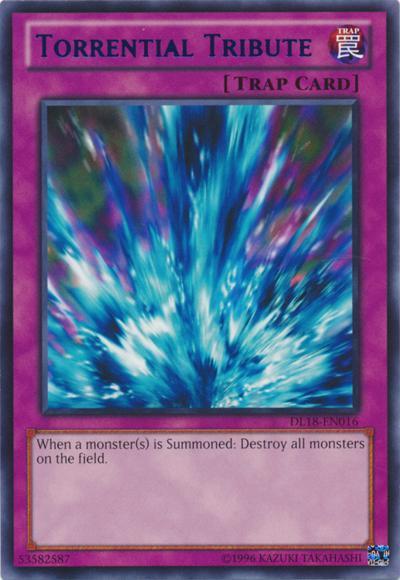 Torrential Tribute (Green) [DL18-EN016] Rare | Cracking-Singles