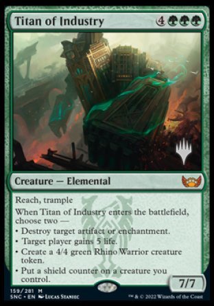Titan of Industry (Promo Pack) [Streets of New Capenna Promos] | Cracking-Singles