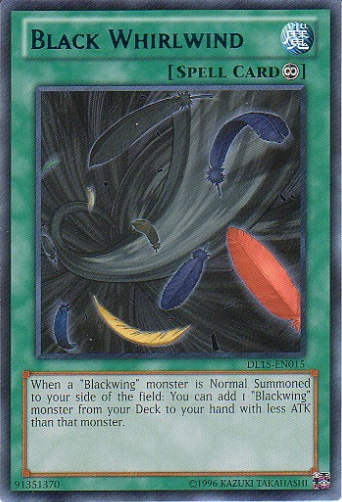 Black Whirlwind (Blue) [DL15-EN015] Rare | Cracking-Singles