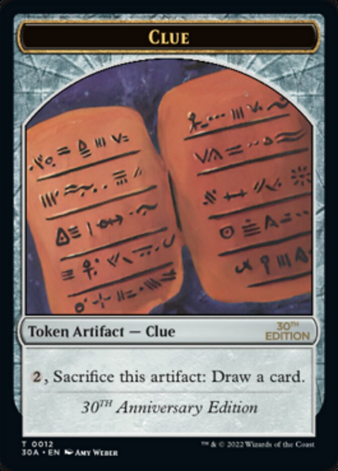Clue Token (012) [30th Anniversary Tokens] | Cracking-Singles