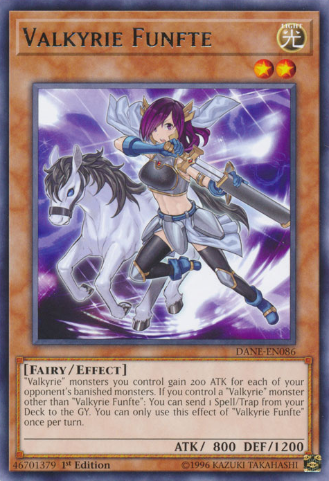 Valkyrie Funfte [DANE-EN086] Rare | Cracking-Singles
