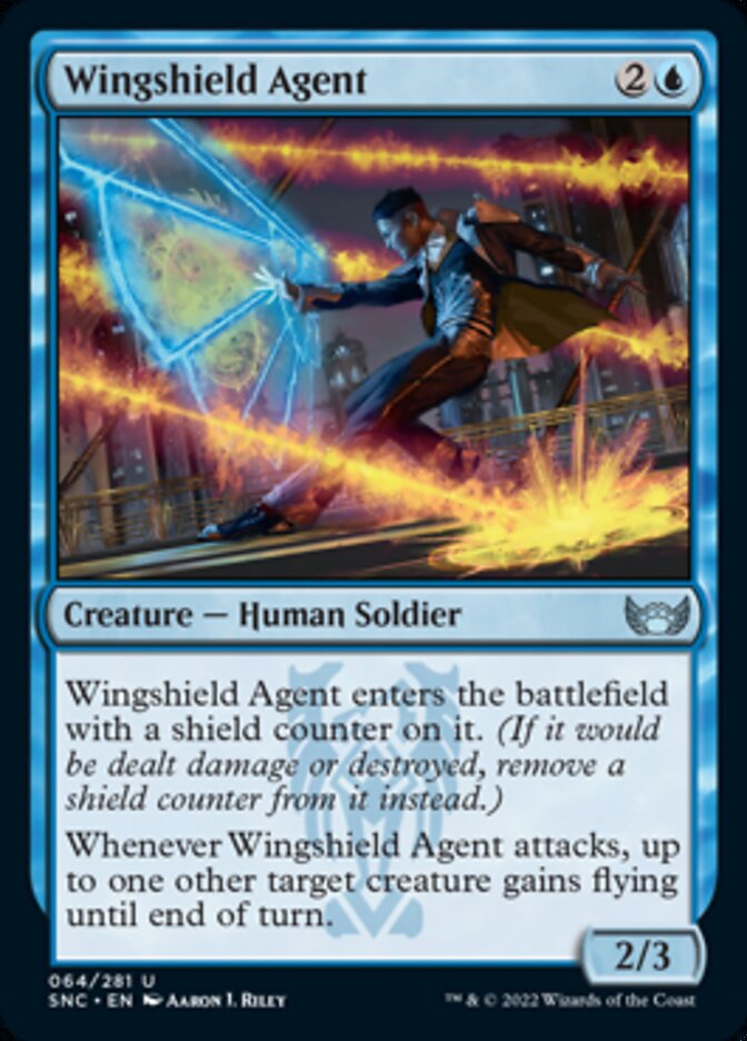 Wingshield Agent [Streets of New Capenna] | Cracking-Singles