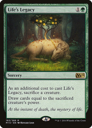 Life's Legacy [Magic 2015] | Cracking-Singles
