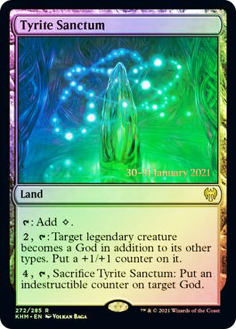 Tyrite Sanctum  [Kaldheim Prerelease Promos] | Cracking-Singles