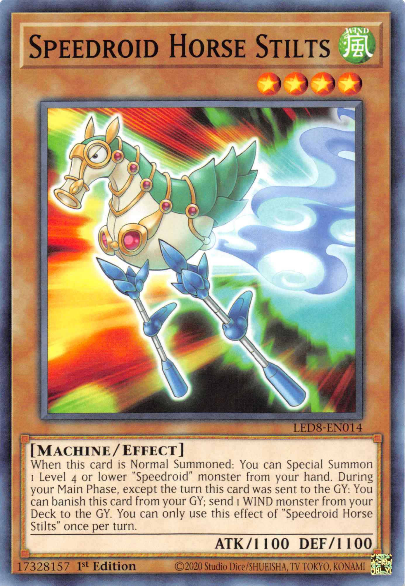 Speedroid Horse Stilts [LED8-EN014] Common | Cracking-Singles