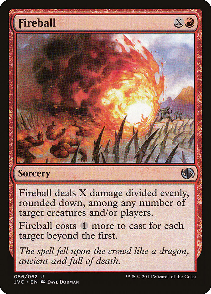 Fireball [Duel Decks Anthology] | Cracking-Singles