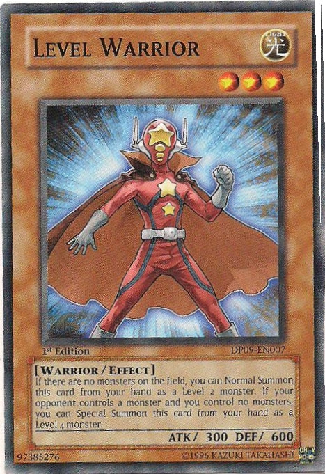 Level Warrior [DP09-EN007] Common | Cracking-Singles