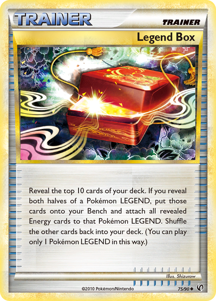 Legend Box (75/90) [HeartGold & SoulSilver: Undaunted] | Cracking-Singles