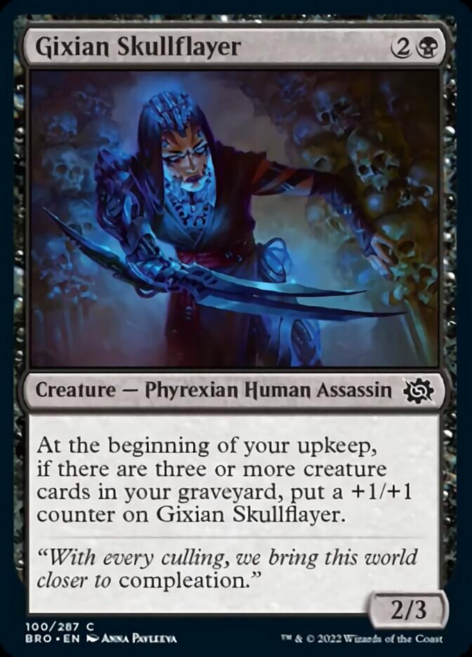 Gixian Skullflayer [The Brothers' War] | Cracking-Singles