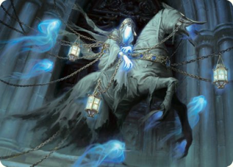 Patrician Geist Art Card [Innistrad: Midnight Hunt Art Series] | Cracking-Singles