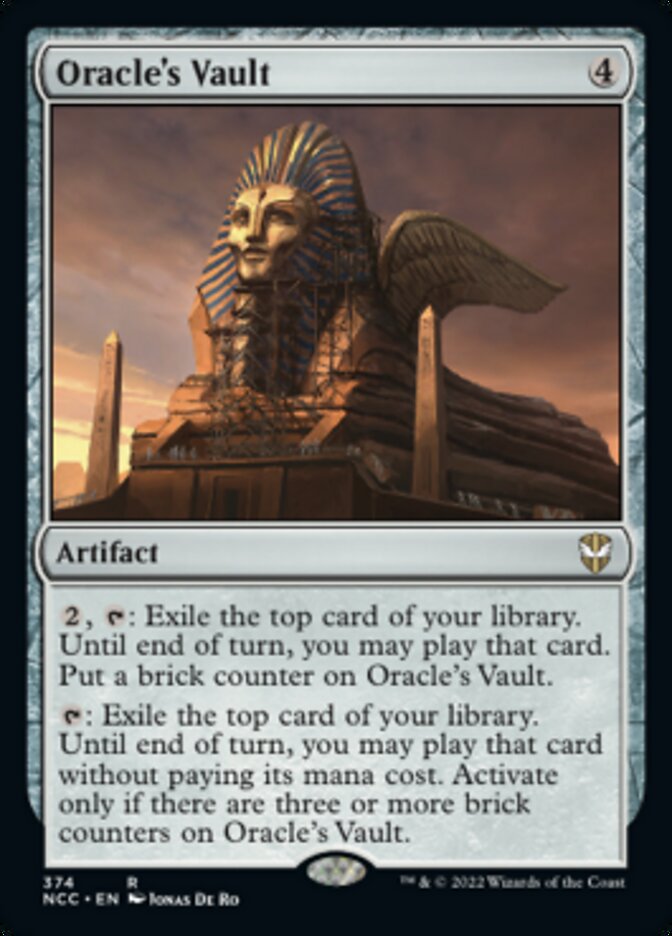 Oracle's Vault [Streets of New Capenna Commander] | Cracking-Singles