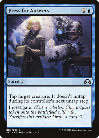Press for Answers [Shadows over Innistrad] | Cracking-Singles