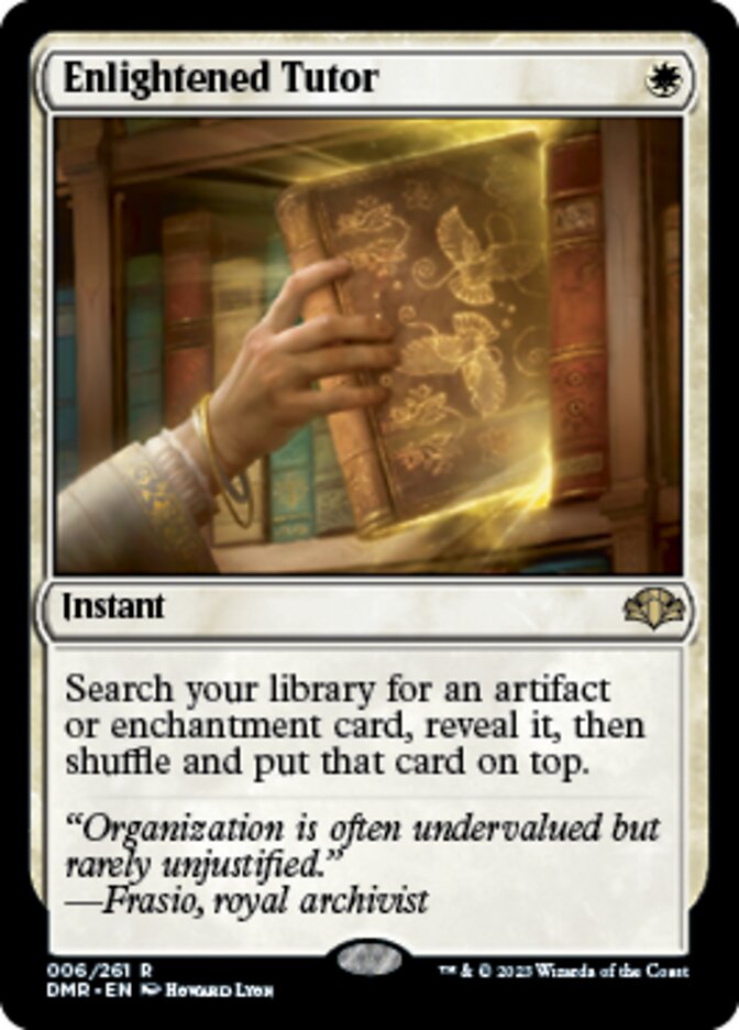 Enlightened Tutor [Dominaria Remastered] | Cracking-Singles