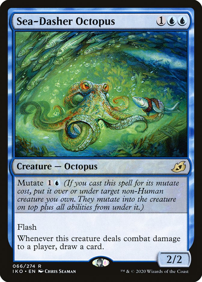 Sea-Dasher Octopus [Ikoria: Lair of Behemoths] | Cracking-Singles