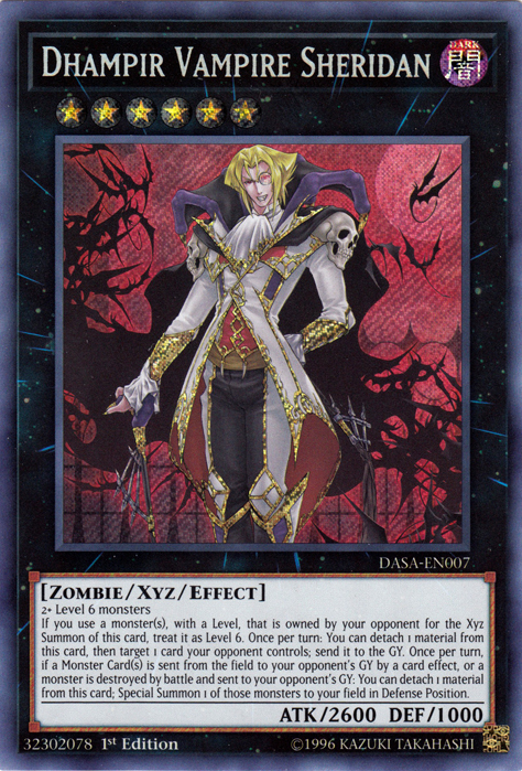 Dhampir Vampire Sheridan [DASA-EN007] Secret Rare | Cracking-Singles