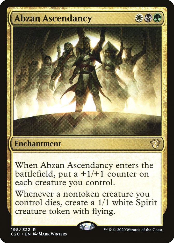 Abzan Ascendancy [Commander 2020] | Cracking-Singles