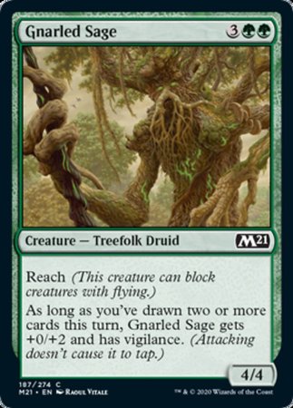 Gnarled Sage [Core Set 2021] | Cracking-Singles