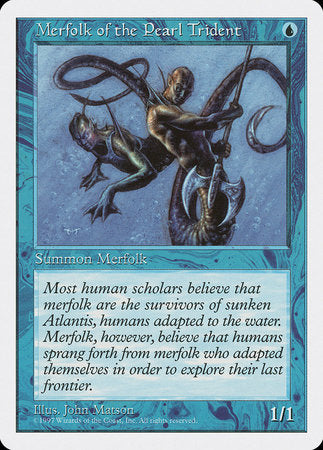 Merfolk of the Pearl Trident [Fifth Edition] | Cracking-Singles